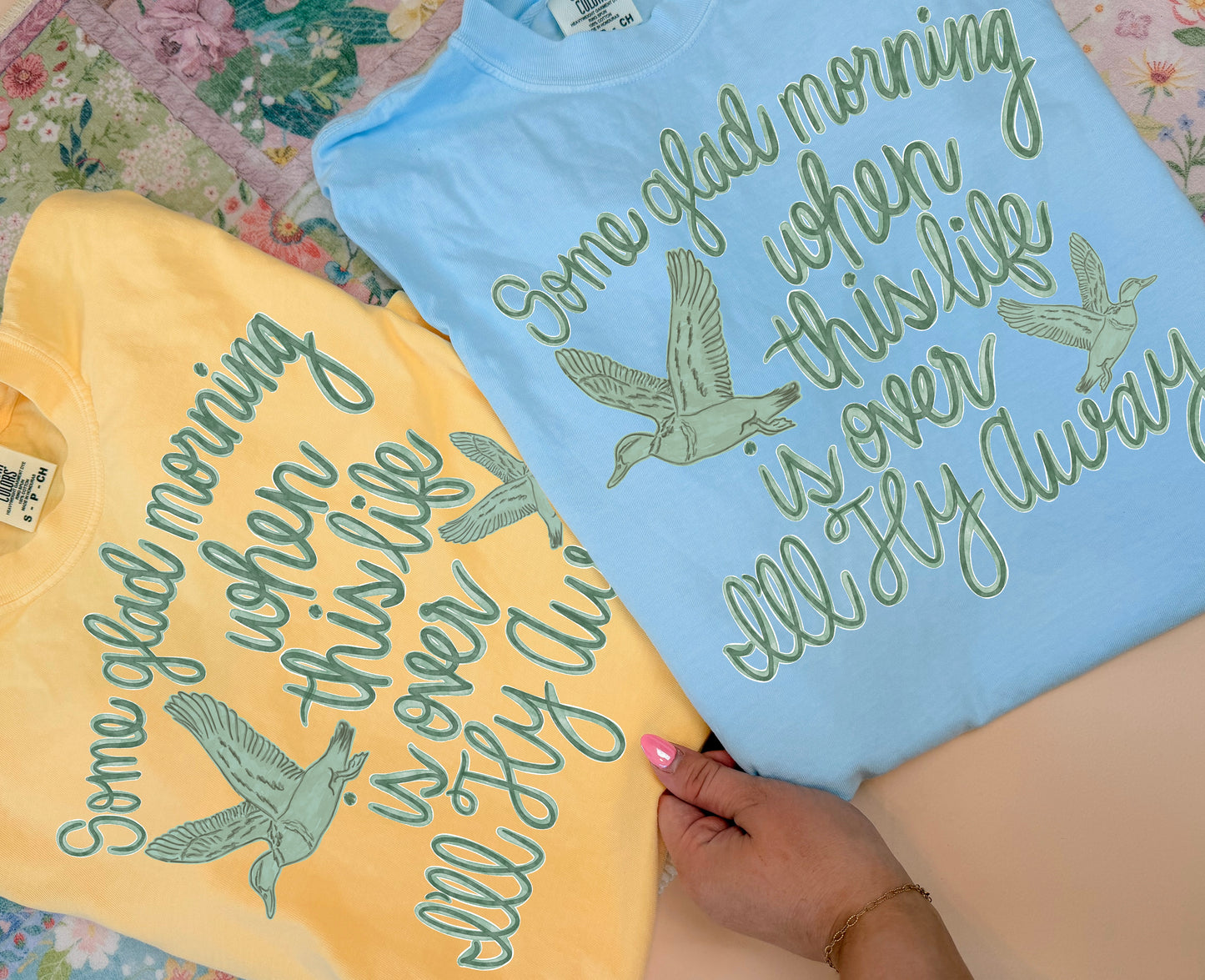 I’ll fly away tee