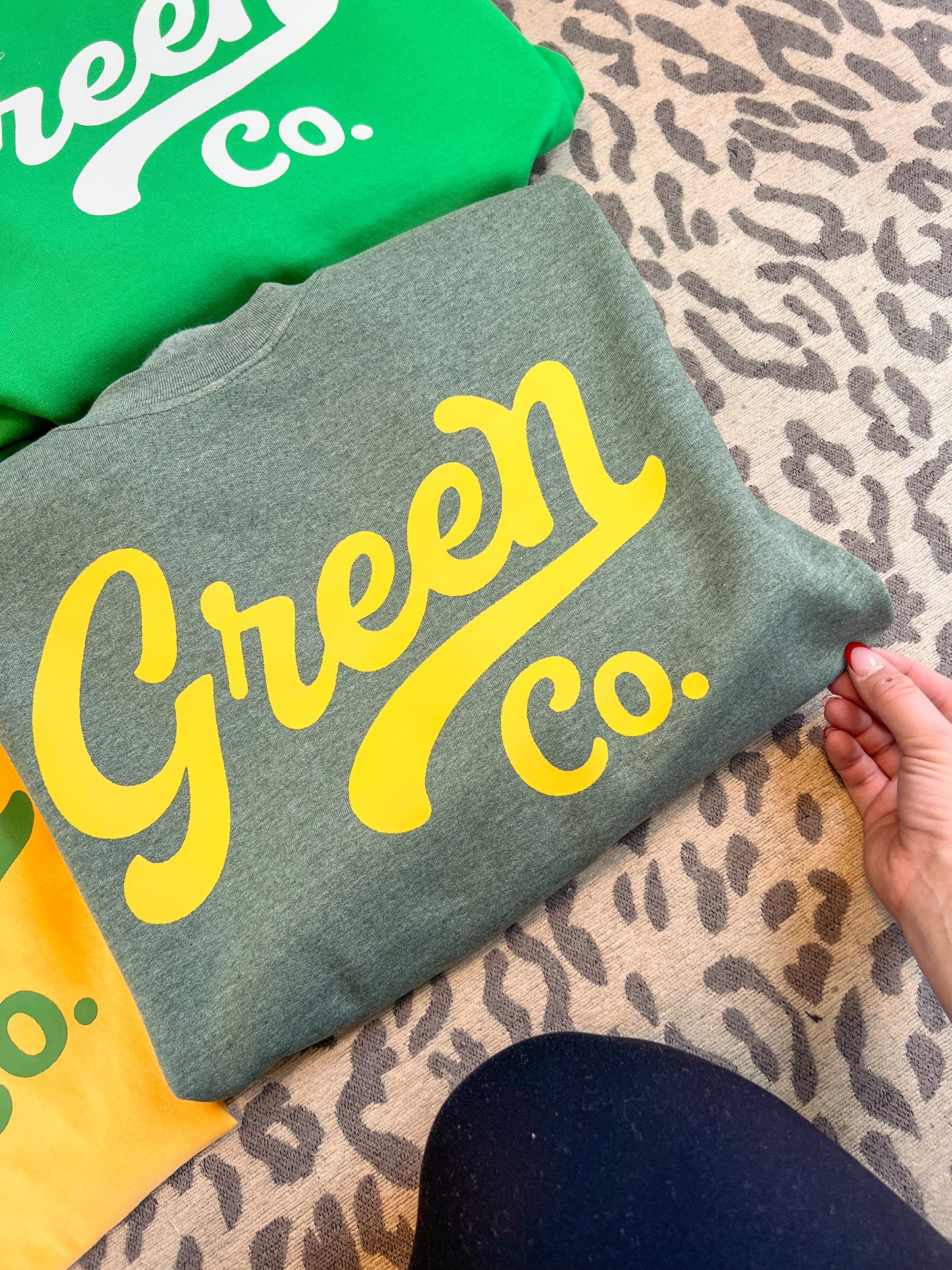 Green Co. font.