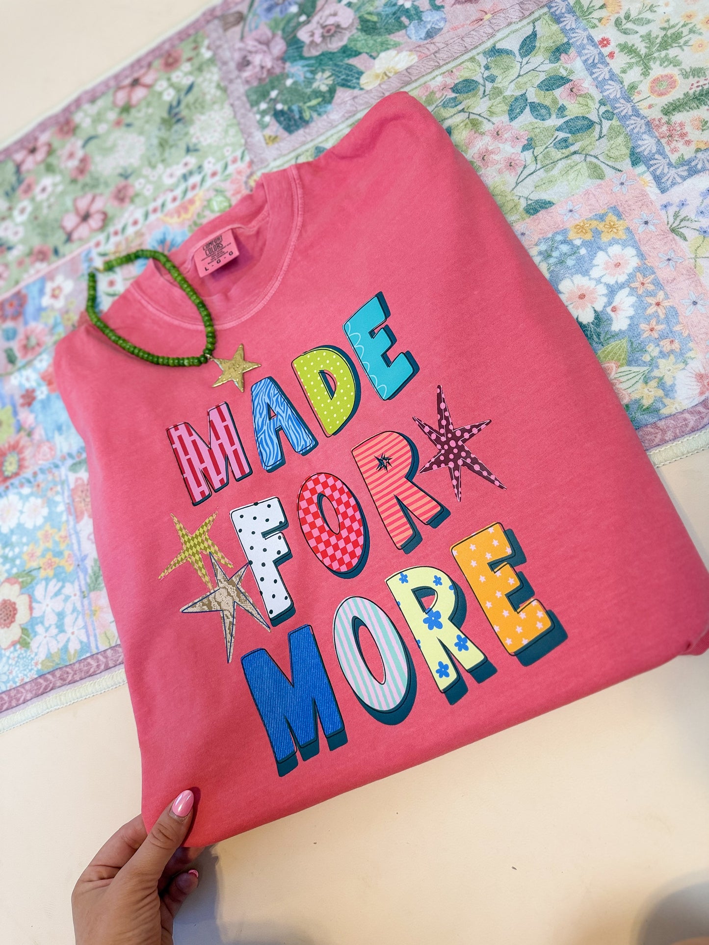 Made for more.