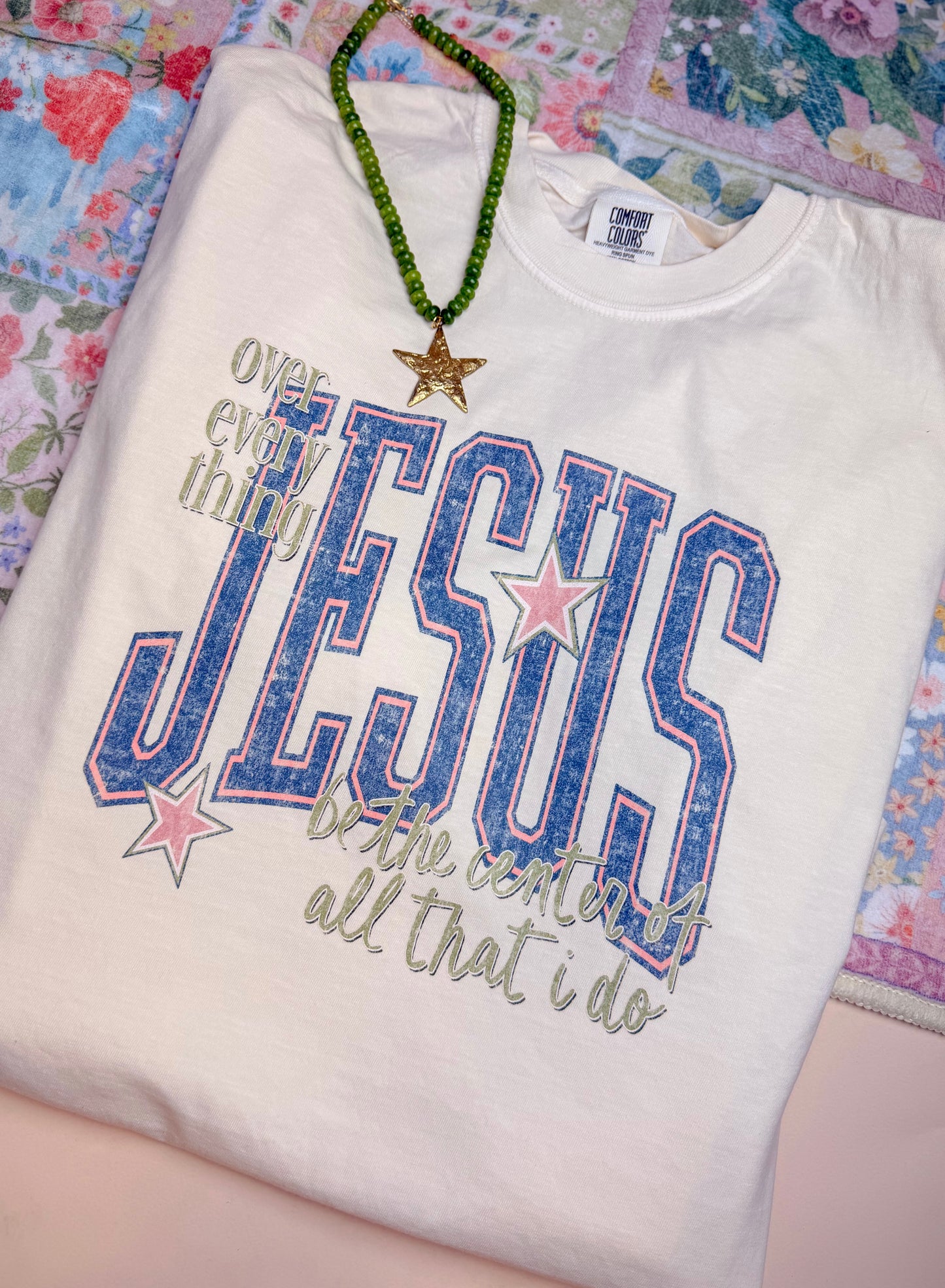 Jesus, over everything.