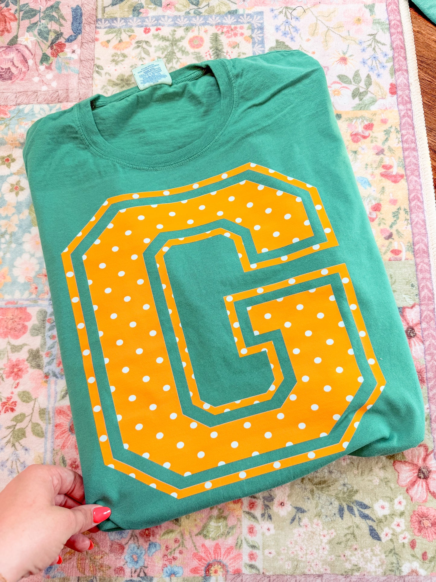 Large Varsity polka Dot