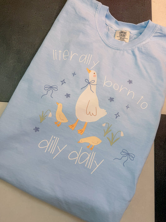 Dilly dally goose tee