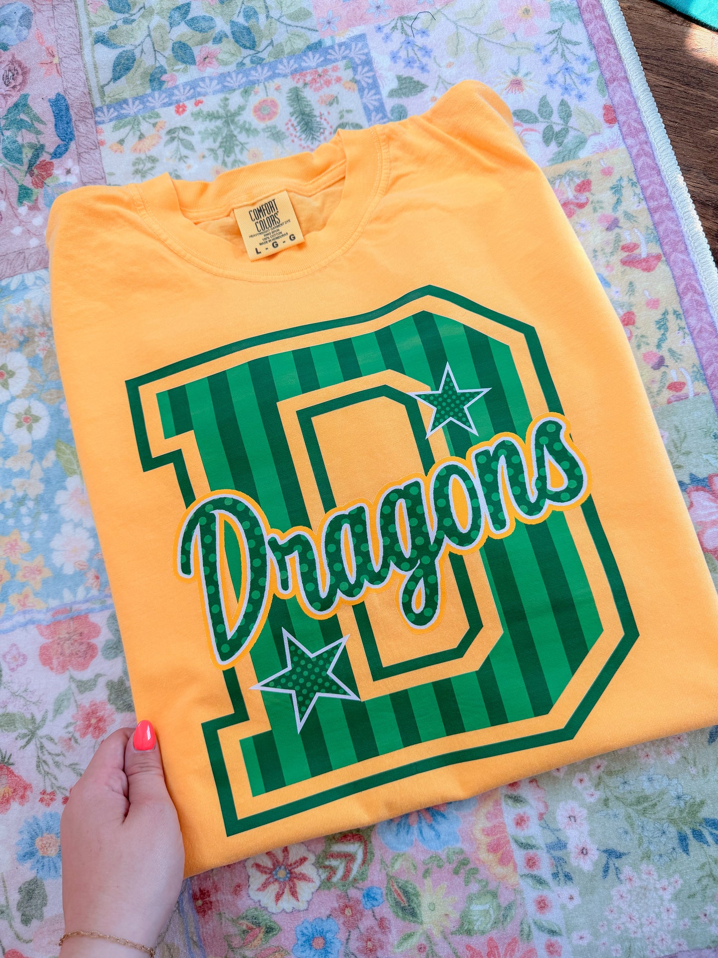 Varsity Stripe Dragons