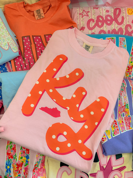 KY polka tee