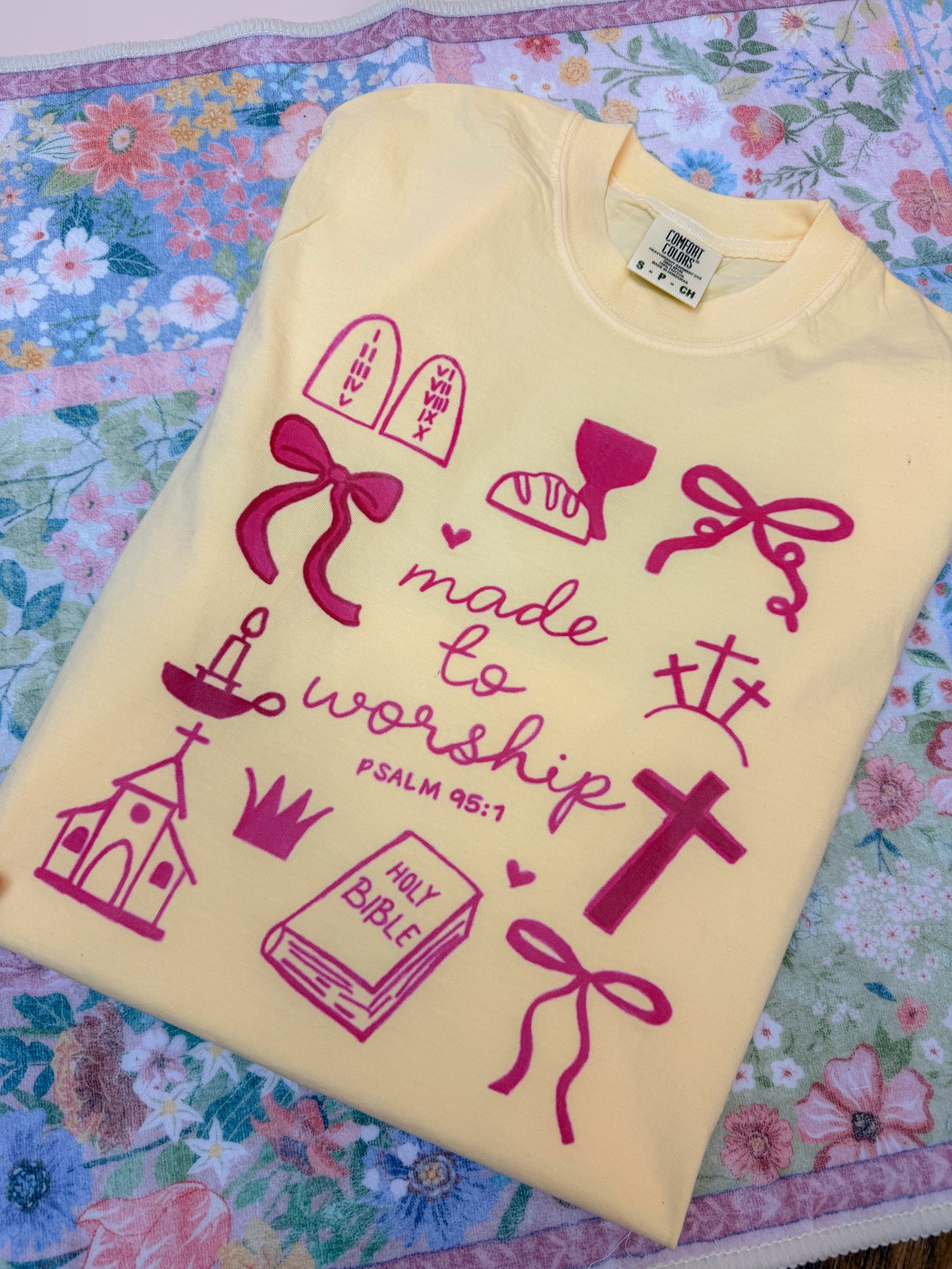 Made to worship tee.