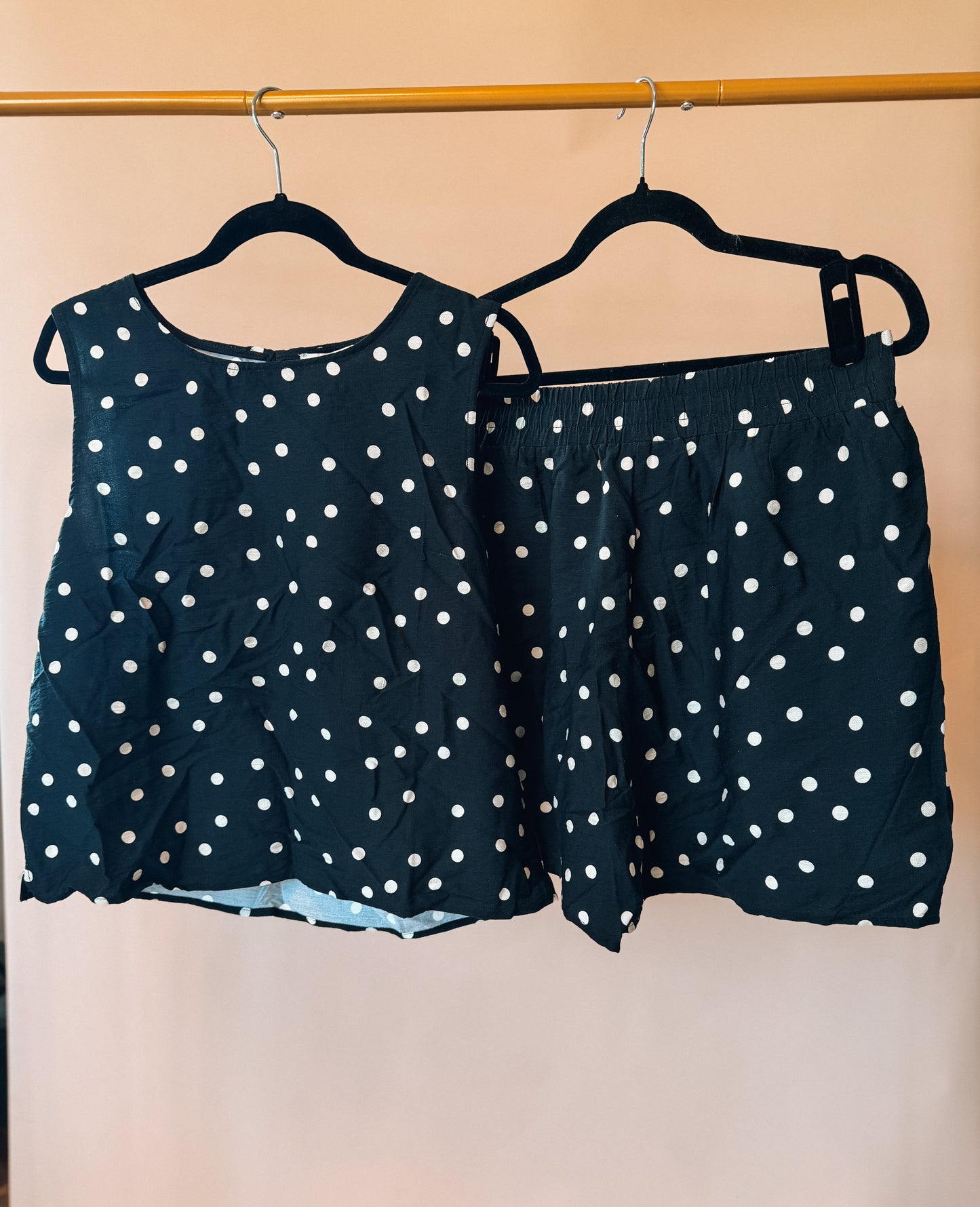 Polka dot set