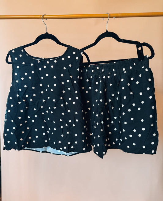 Polka dot set
