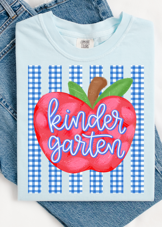 CUSTOM grade tee blue