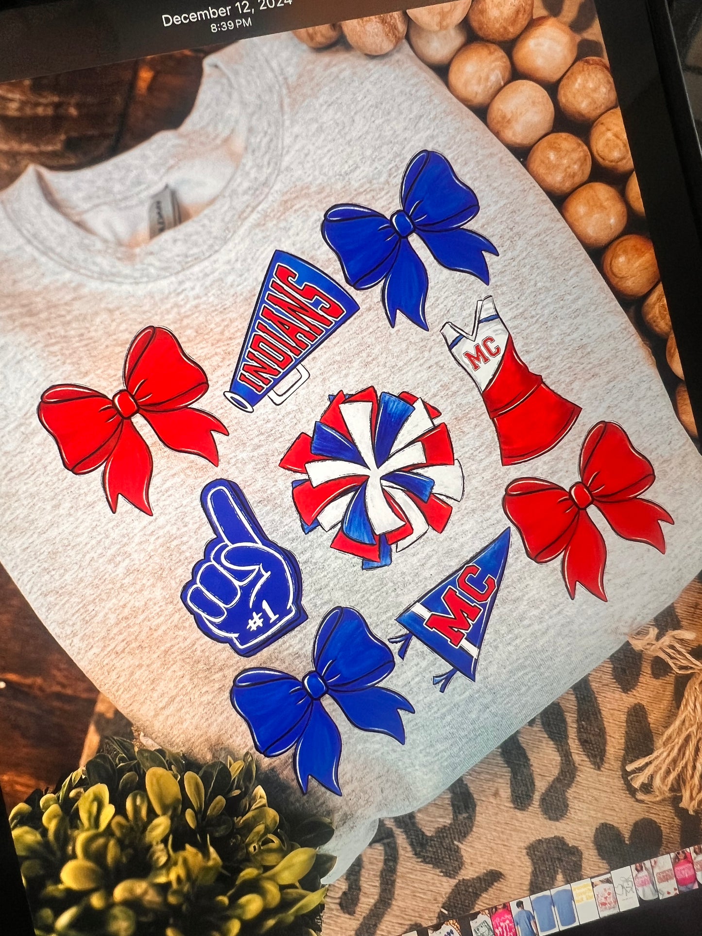 School Spirit Cheer Crewneck