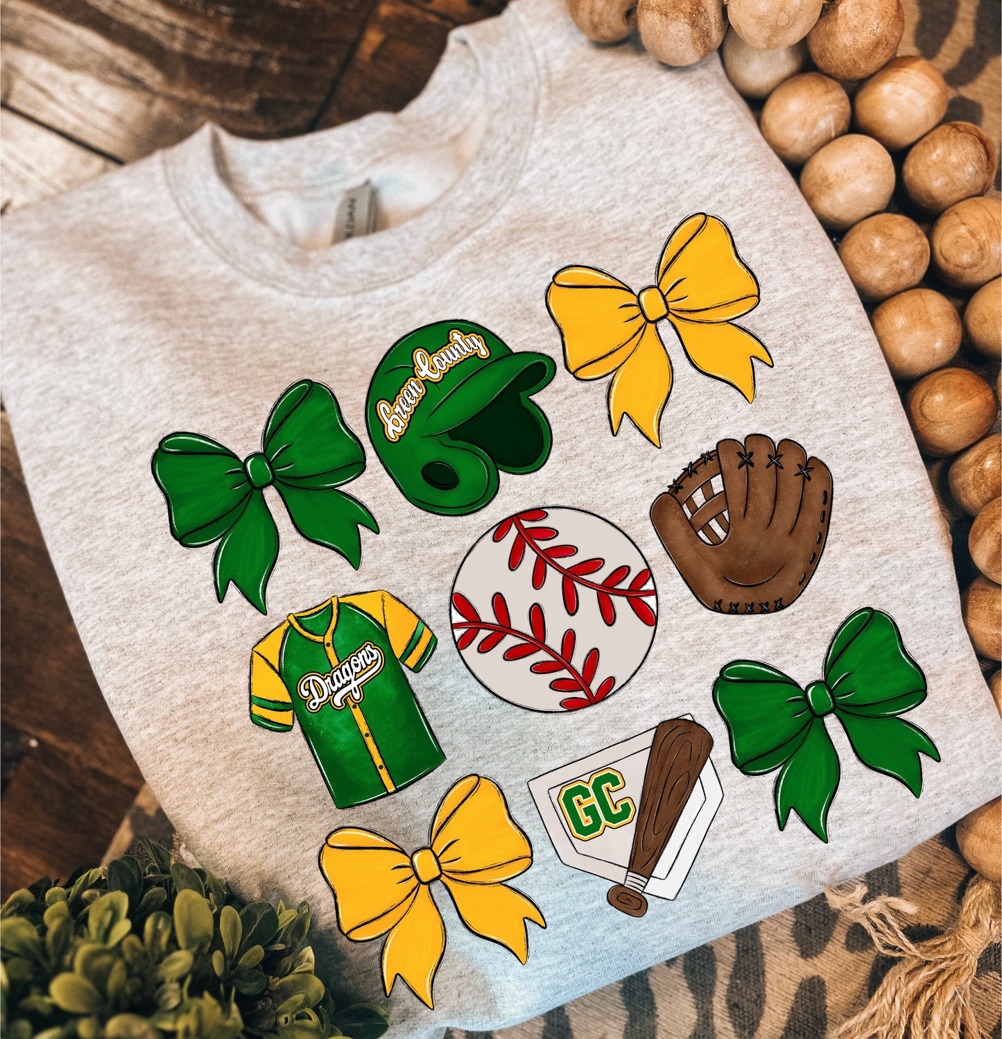 YOUTH GC Bows and baseball
