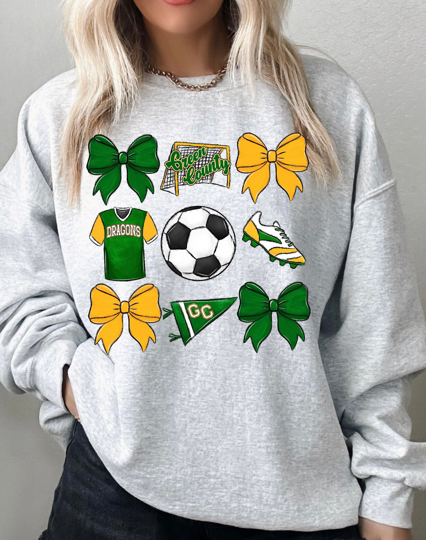 GC soccer and bows